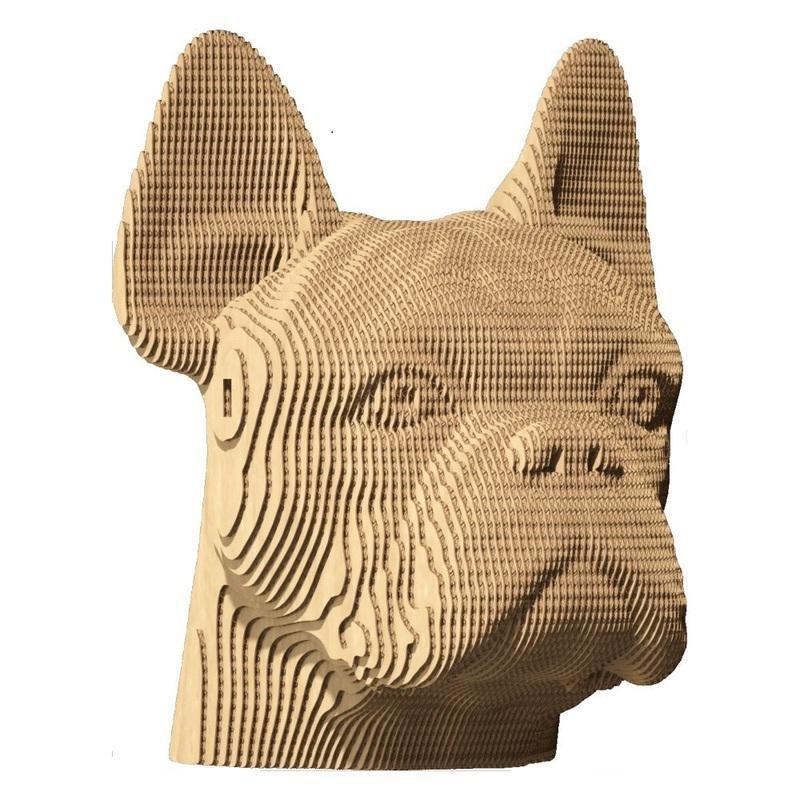 Cartonic 3D Puzzle Bulldog (131 Pieces), , large image number 0