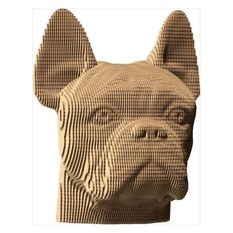 Cartonic 3D Puzzle Bulldog (131 Pieces), , large image number 2