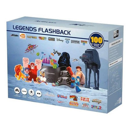 LEGENDS - Legends Flashback Classic Game Console With 100 Built-In Games