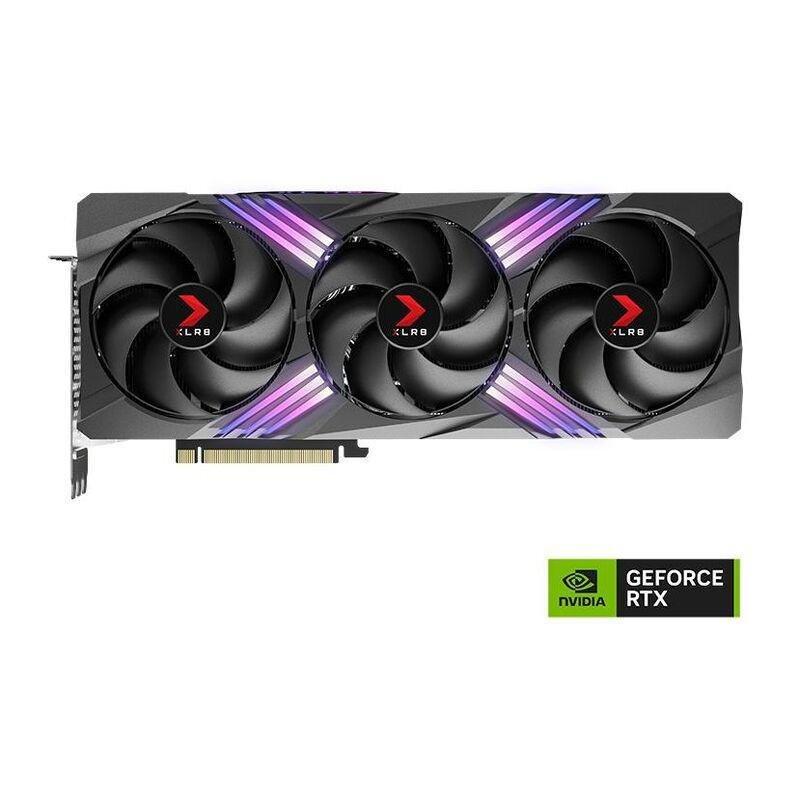 PNY GeForce RTX 4090 24GB/GDDR6X XLR8 Gaming Graphics Card - VERTO EPIC-X RGB Triple Fan DLSS 3, , large image number 1