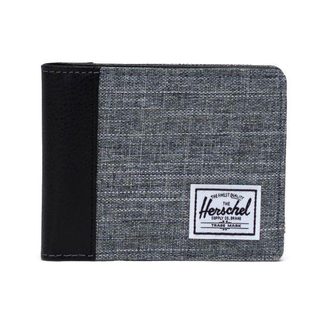 Herschel Hank II RFID Classic Wallet - Raven Crosshatch/Black, , large image number 0