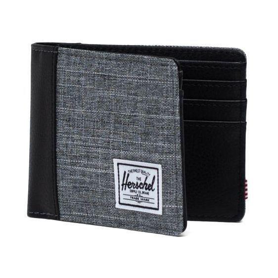 Herschel Hank II RFID Classic Wallet - Raven Crosshatch/Black, , large image number 1