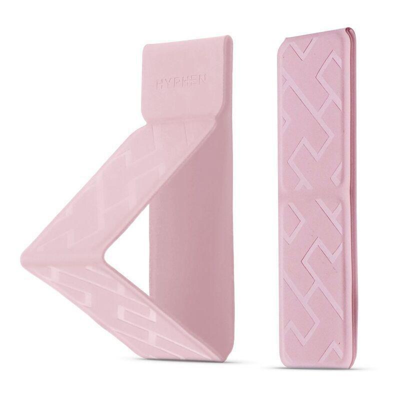 HYPHEN Smartphone Case Grip Holder and Stand - Pink - Fits up to 6.1-Inch, , medium