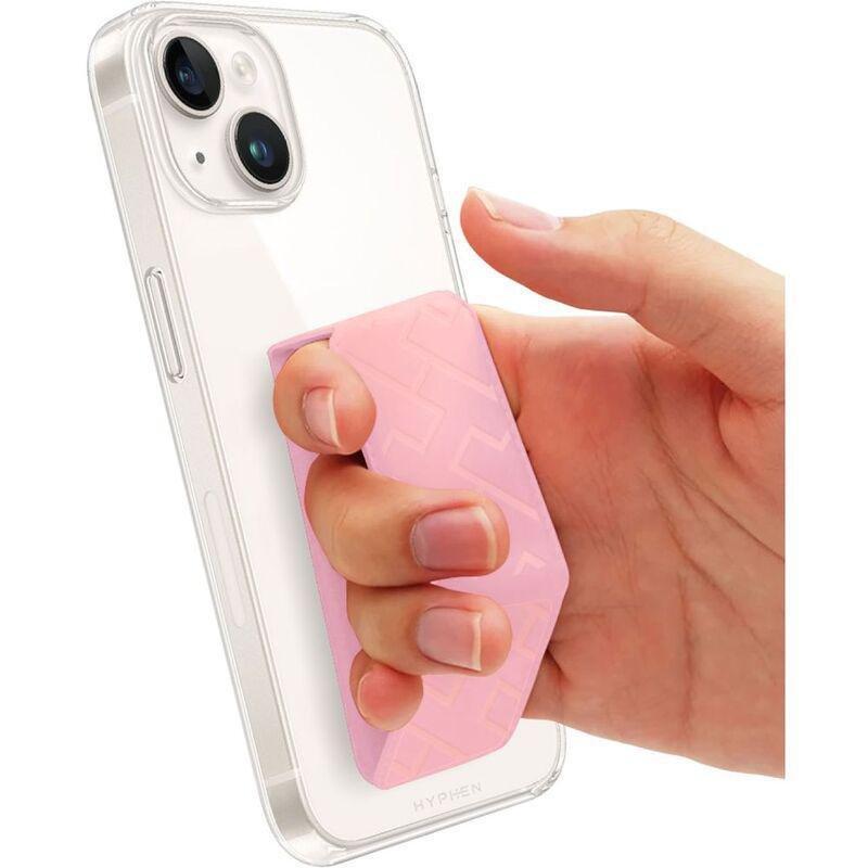 HYPHEN Smartphone Case Grip Holder and Stand - Pink - Fits up to 6.1-Inch, , large image number 5