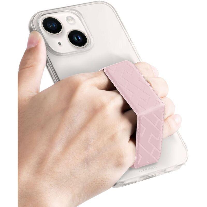 HYPHEN Smartphone Case Grip Holder and Stand - Pink - Fits up to 6.1-Inch, , large image number 7