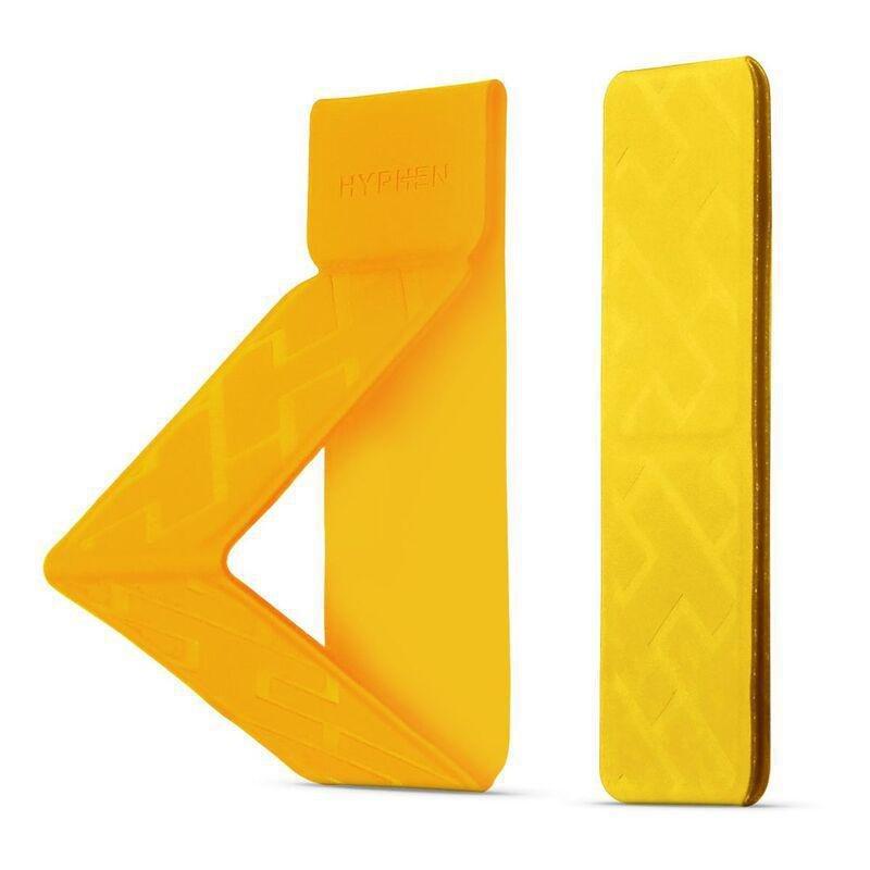 HYPHEN Smartphone Case Grip Holder and Stand - Yellow - Fits up to 6.1-Inch, , large image number 0