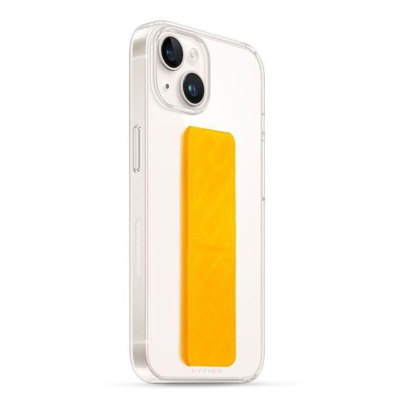 HYPHEN Smartphone Case Grip Holder and Stand - Yellow - Fits up to 6.1-Inch, , large image number 4