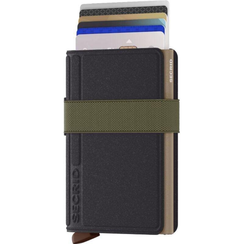 Secrid Bandwallet - Liba Leather - Black/Olive, , large image number 1