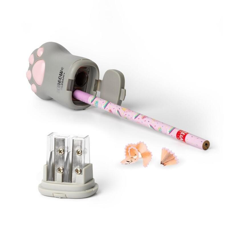 Legami Meow Pencil Sharpener With Container - Kitty, , large image number 1