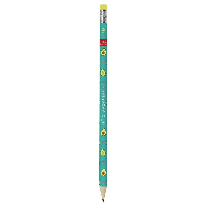 Legami Recycled Paper Pencil - I Used To Be A Newspaper - Avocado, , large image number 0
