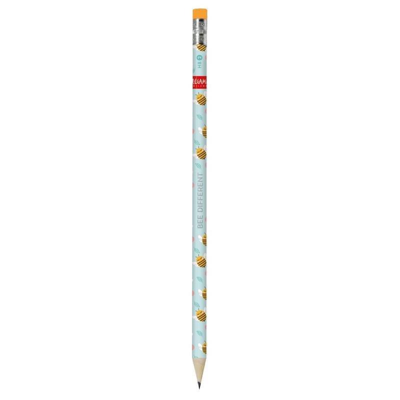 LEGAMI - Legami Recycled Paper Pencil - I Used To Be A Newspaper - Bee