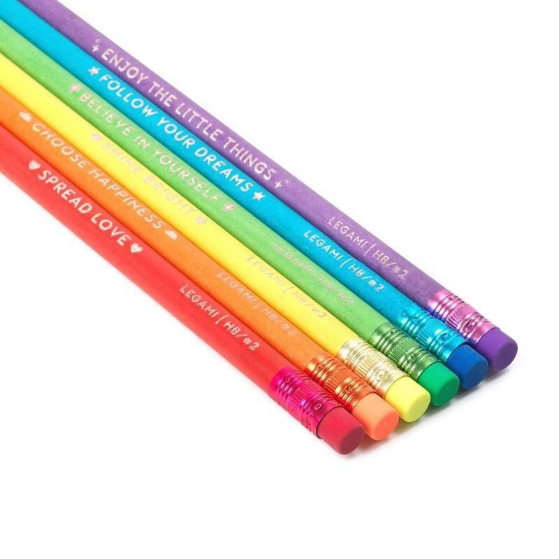 Legami Happiness For Every Day - HB Graphite Pencils M (Set Of 6), , large image number 2