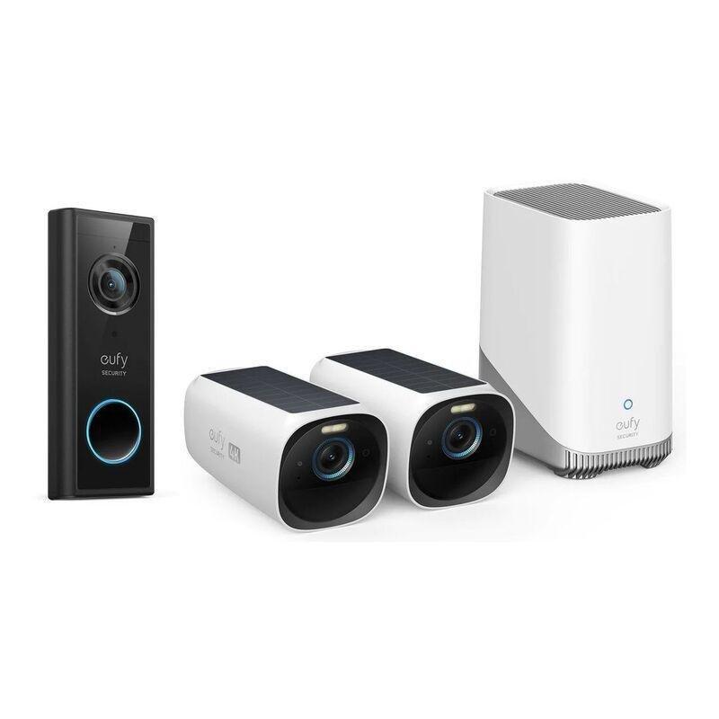 Eufy S330 eufyCam (eufyCam 3) + Eufy Video Doorbell 2K Add-On Unit (Battery-Powered) (Bundle), , large image number 0