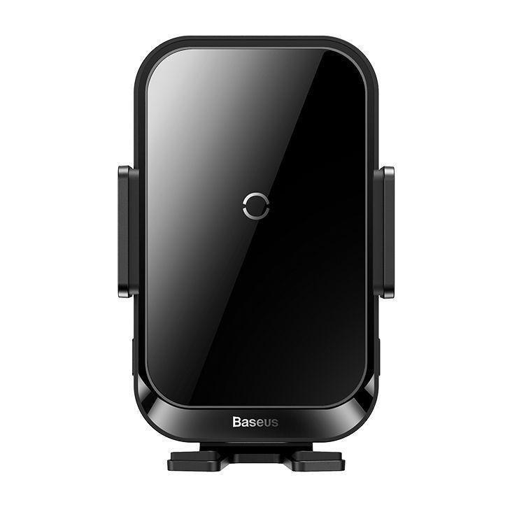 Baseus Halo Electric Wireless Charging Car Mount 15W - Black, , large image number 0