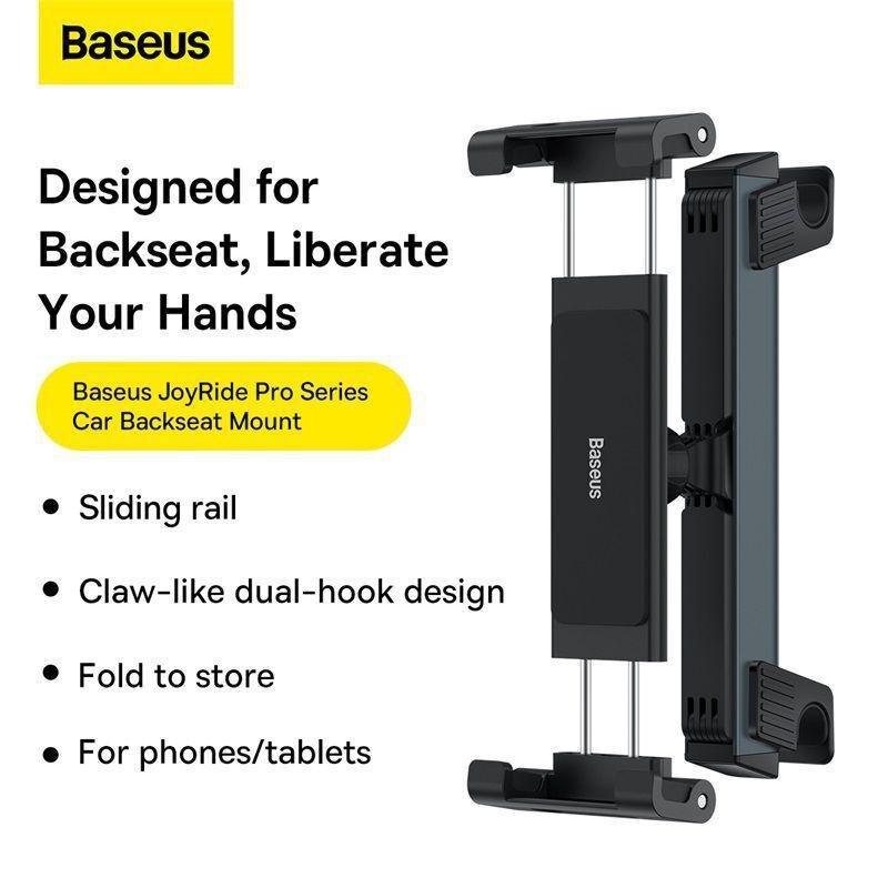 Baseus JoyRide Pro Backseat Car Mount - Black, , large image number 1
