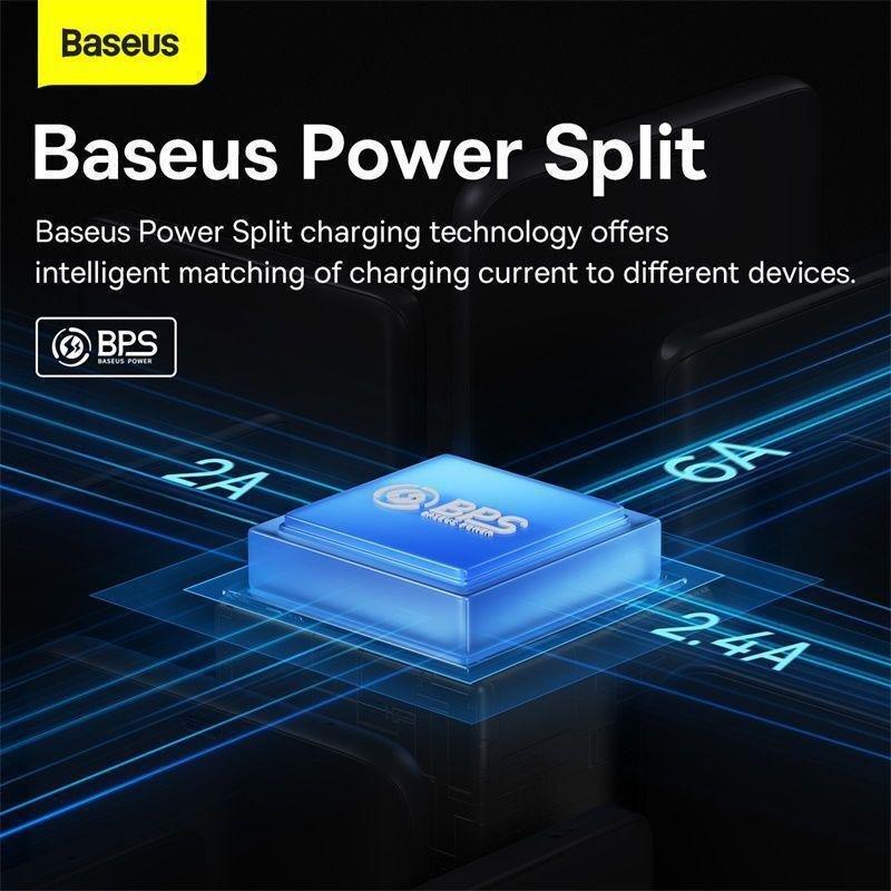 Baseus Flash Series 2 3-in-1 USB Charging Cable USB-C/Micro USB/Lightning 100W 1.2m - Blue, , large image number 2