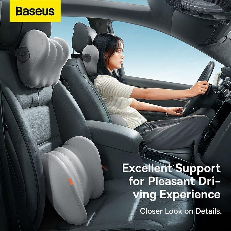 Baseus ComfortRide Series Car Lumbar Pillow - Gray, , large image number 1