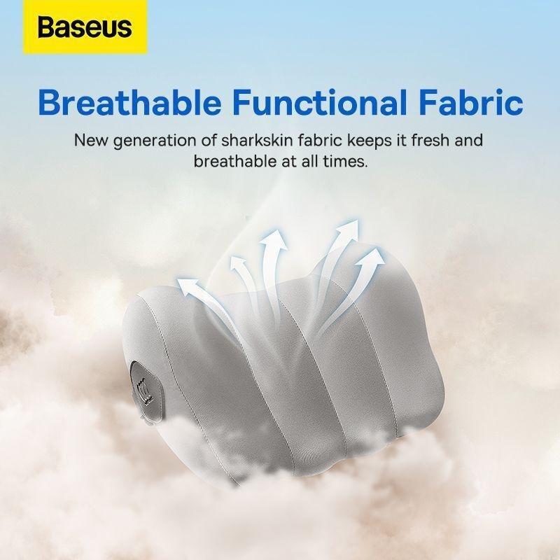 Baseus ComfortRide Series Car Headrest Pillow - Gray, , large image number 1