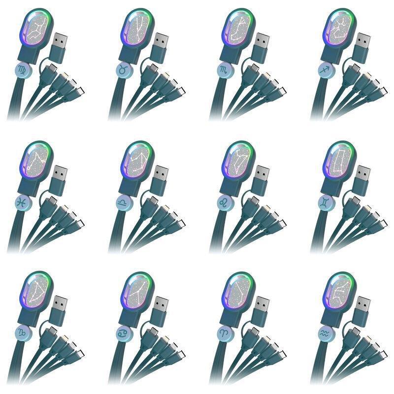 Mobility On Board Astro 4-in-1 Universal Cable 23 cm (Assorted Designs - Includes 1), , large image number 3