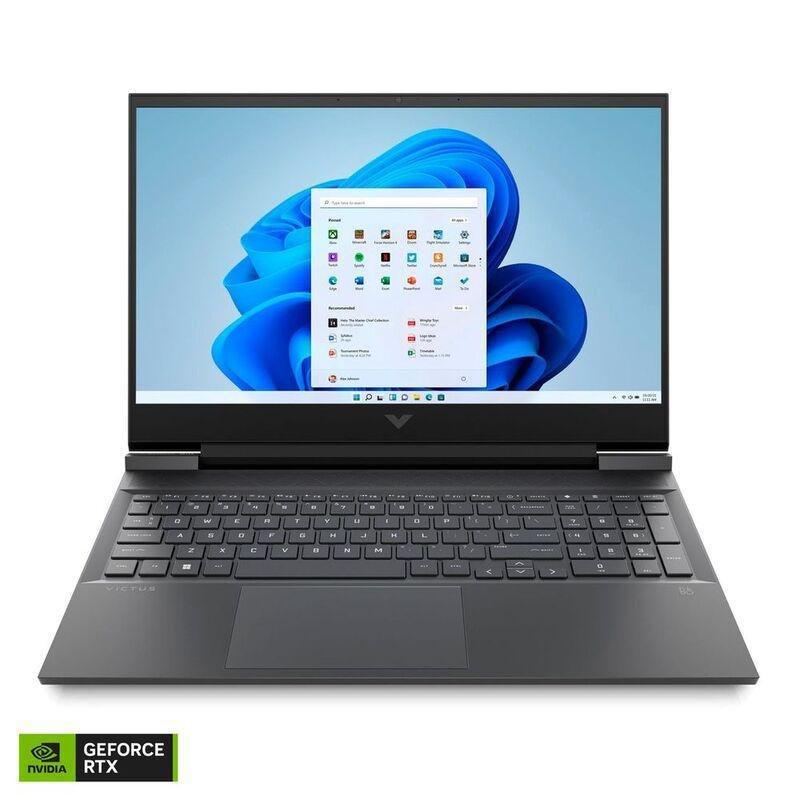 HP Victus Laptop Intel Core i7-12700H/16GB/512GB SSD/NVIDIA GeForce RTX 3060 6GB/16.1" FHD/144Hz/Windows 11 Home - Mica Silver (Arabic/English), , large image number 0