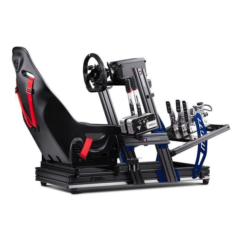 NEXT LEVEL RACING - Next Level Racing F-GT Elite Aluminium Formula / GT Simulator Cockpit - iRacing Edition (Electronics & Accessories Not Included)