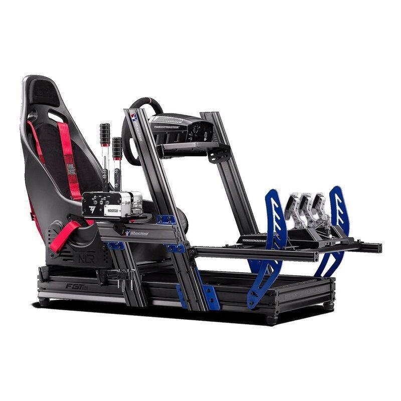 NEXT LEVEL RACING - Next Level Racing F-GT Elite Aluminium Formula / GT Simulator Cockpit - iRacing Edition (Electronics & Accessories Not Included)