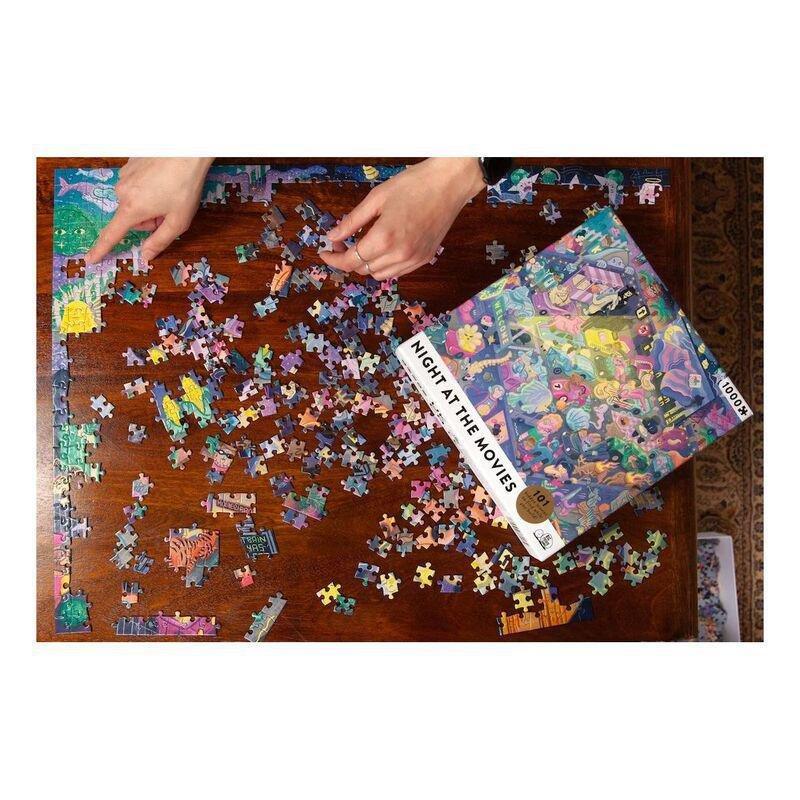 Big Potato Night At The Movies Puzzle Game, , large image number 1