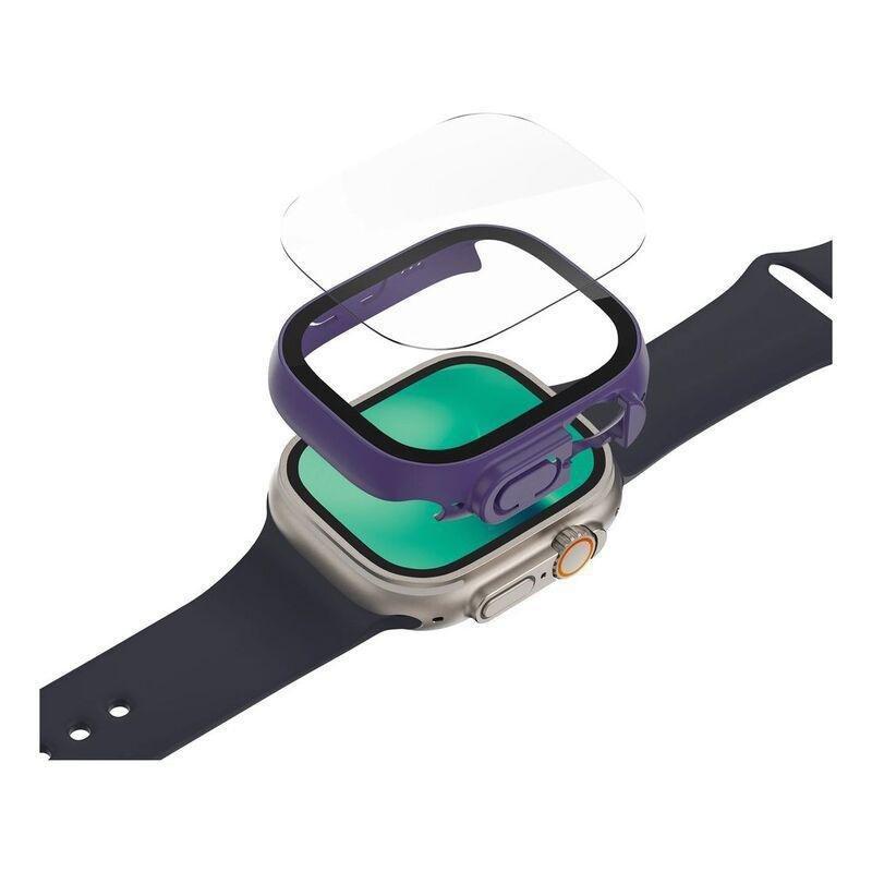 Amazing Thing Apple Watch Ultra Marsix Pro Bumper Case With Glass 49mm - New Purple, , large image number 1