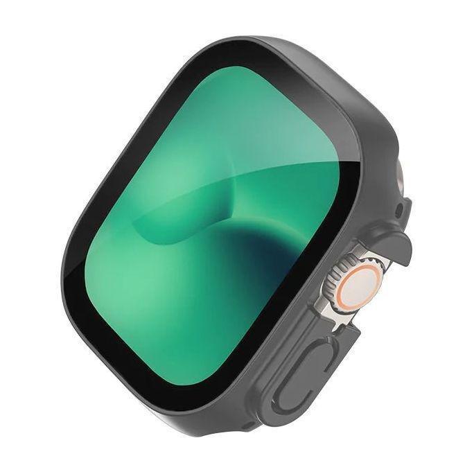 Amazing Thing Apple Watch Ultra Marsix Pro Bumper Case With Glass 49mm - Space Gray, , large image number 0