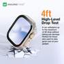 AMAZINGTHING - Amazing Thing Apple Watch Ultra Marsix Pro Bumper Case With Glass 49mm - Space Gray