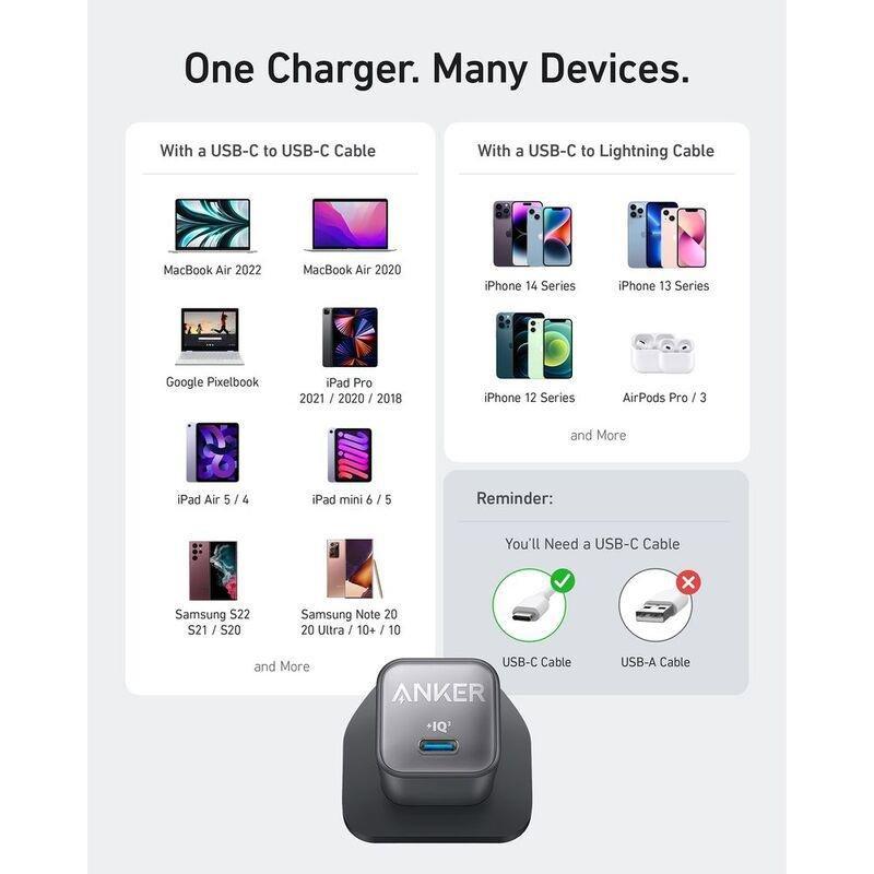 Anker 511 Charger Nano 3/30W - Black, , large image number 2