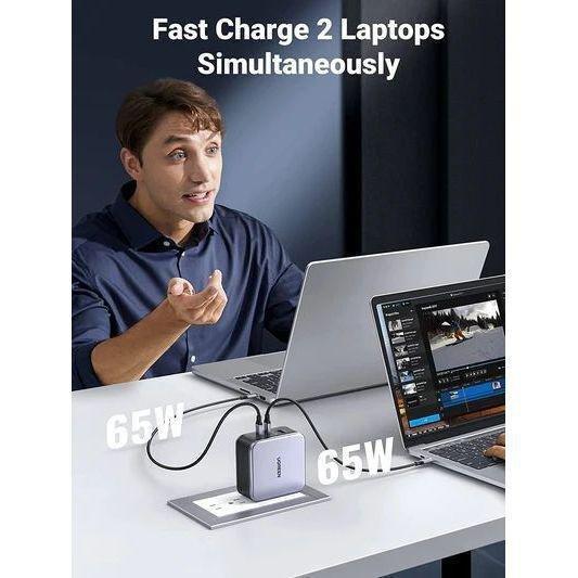 UGreen Nexode 140W USB C Wall Charger - Grey, , medium