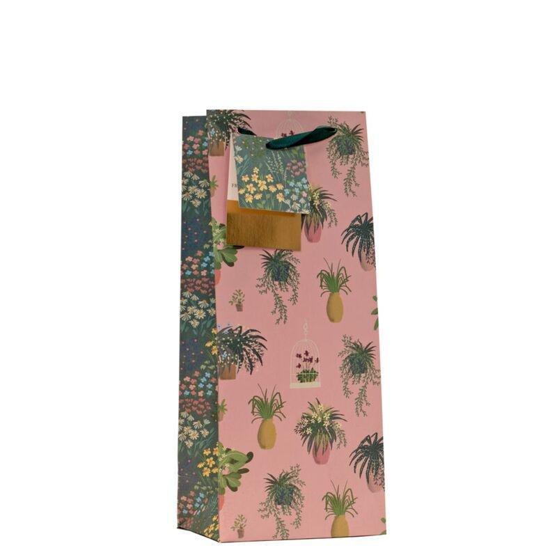 Design By Violet Casa De La Flores Bottle Gift Bag (70 x 4.5cm), , large image number 0