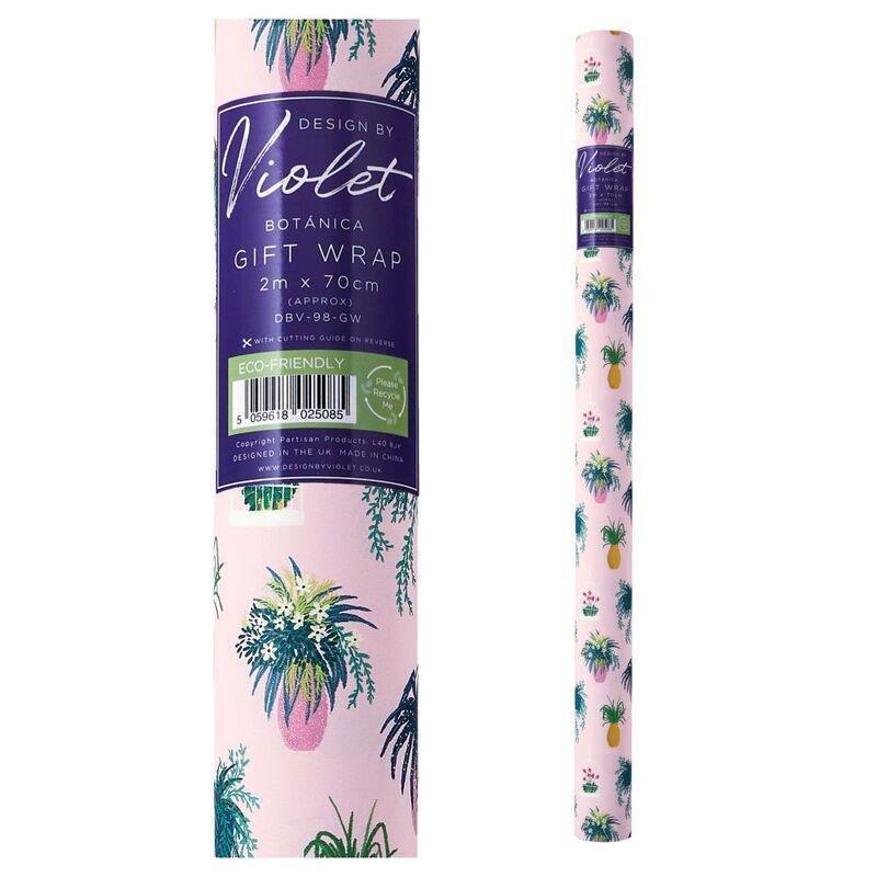 Design By Violet 2M Botanica Gift Gift Wrapping Paper (2M x 70cm), , large image number 0
