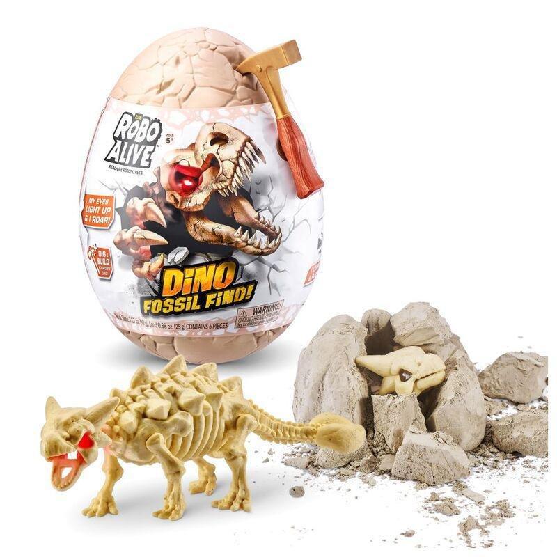 ROBO ALIVE - Zuru Robo Alive Dino Fossil Find Surprise Egg Season 1