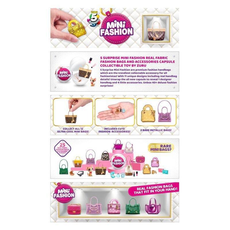 Zuru 5 Surprise Mini Fashion Brands Season 1 Mystery Toy (Assortment - Includes 1), , large image number 2