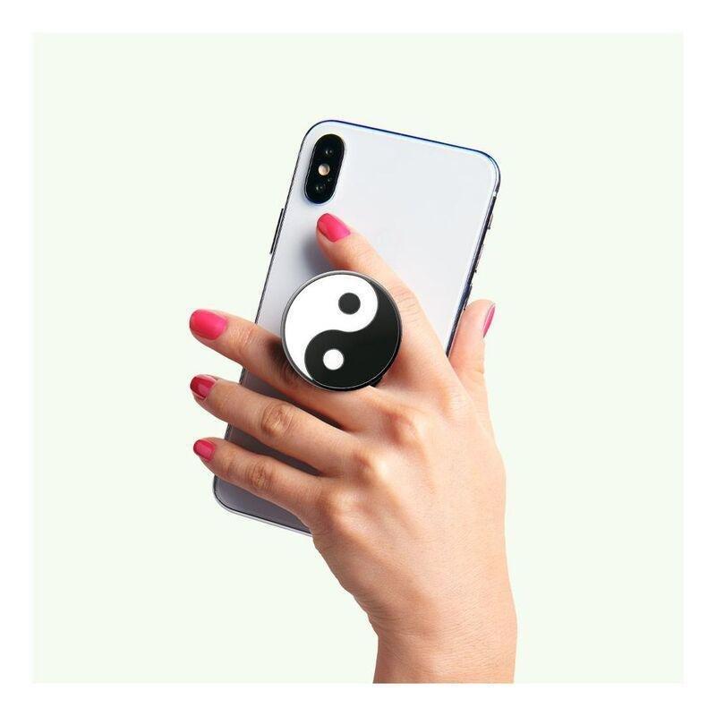 POPSOCKETS - Popsockets Phone Grip & Stand For Smartphones - Enamel Yin Yang