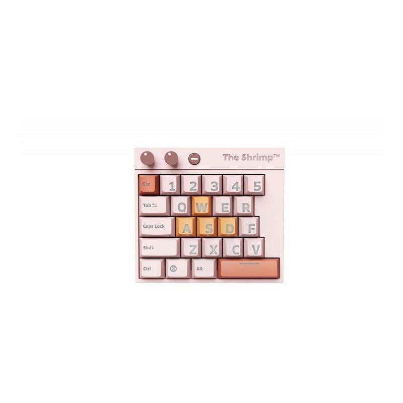 The Shrimp Model 1 Pinkey Mechanical Gaming Keyboard - Gateron G Pro Mechanical Switches (US English), , large image number 2