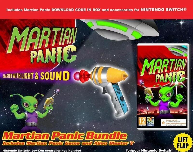 Martian Panic (Bundle) - Nintendo Switch (Code in a Box), , large image number 0