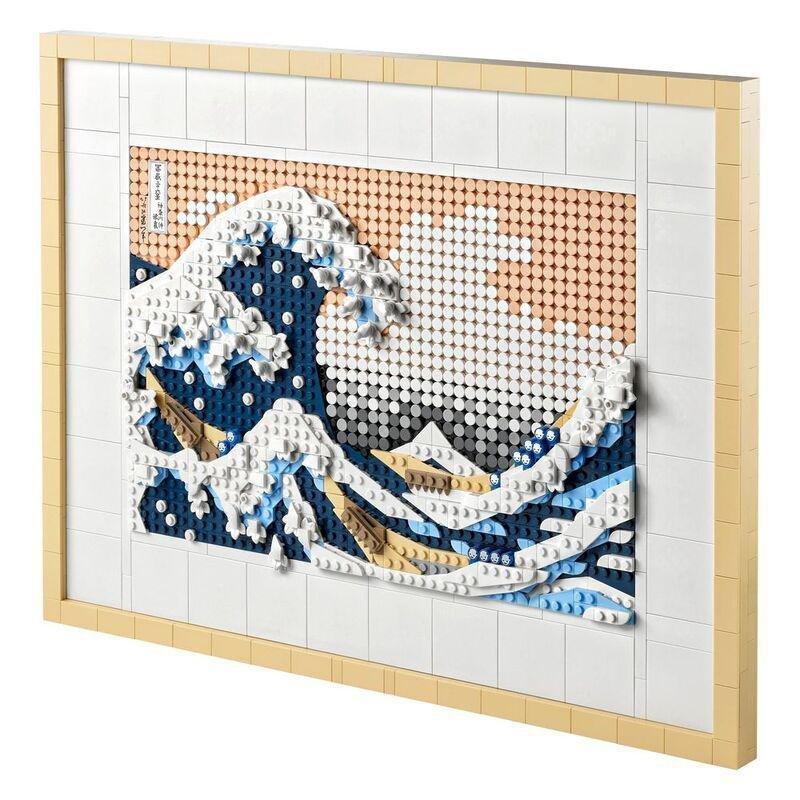 LEGO Art Hokusai The Great Wave Building Kit 31208 (1,810 Pieces), , large image number 1