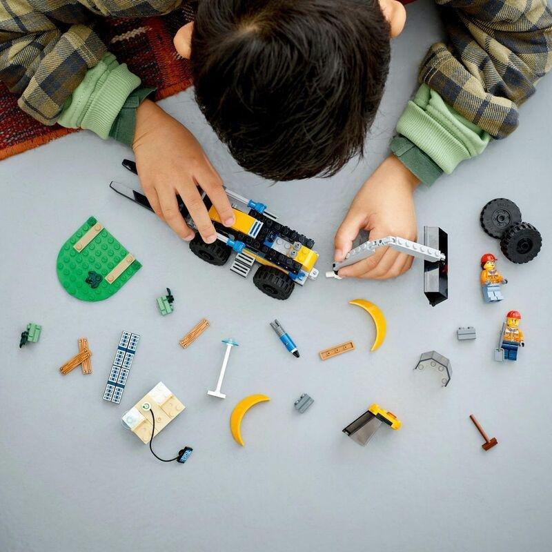 LEGO City Construction Digger Building Toy Set 60385 (148 Pieces), , large image number 8