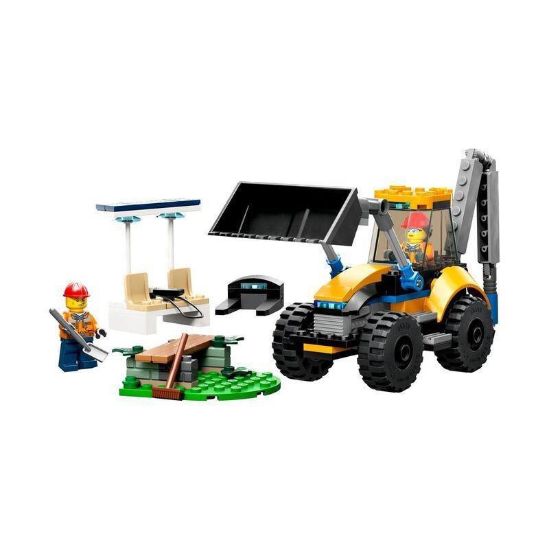 LEGO City Construction Digger Building Toy Set 60385 (148 Pieces), , large image number 10