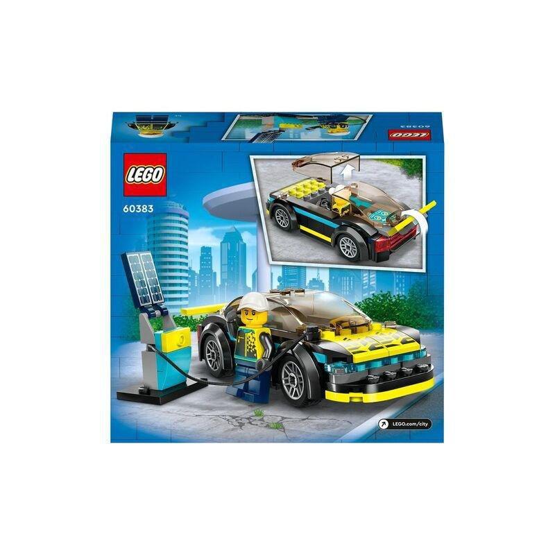 LEGO City Electric Sports Car Building Toy Set 60383 (95 Pieces), , large image number 5