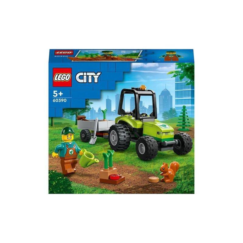 LEGO City Park Tractor Building Toy Set 60390 (86 Pieces), , large image number 5