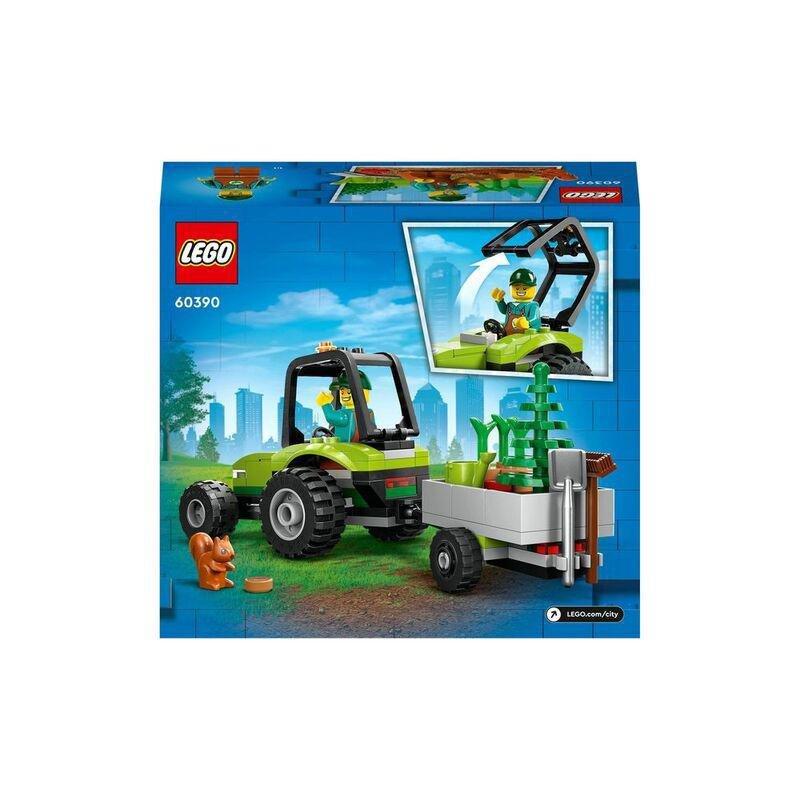 LEGO City Park Tractor Building Toy Set 60390 (86 Pieces), , large image number 6
