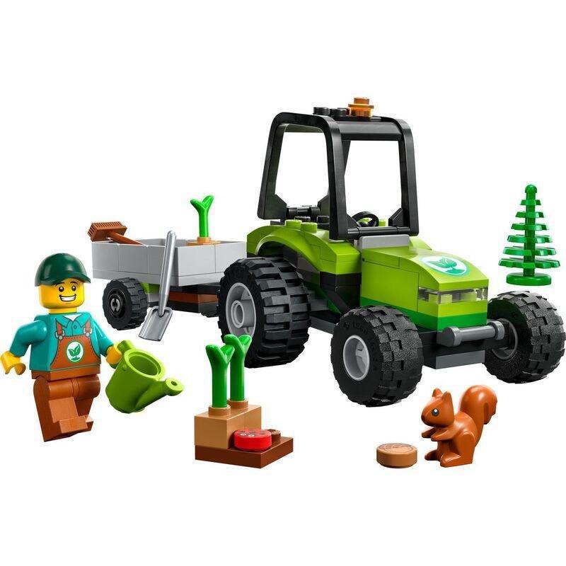 LEGO City Park Tractor Building Toy Set 60390 (86 Pieces), , large image number 10