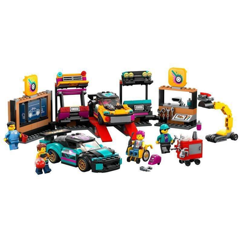 LEGO City Custom Car Garage Building Toy Set 60389 (477 Pieces), , large image number 3