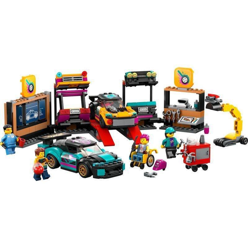 LEGO City Custom Car Garage Building Toy Set 60389 (477 Pieces), , large image number 10