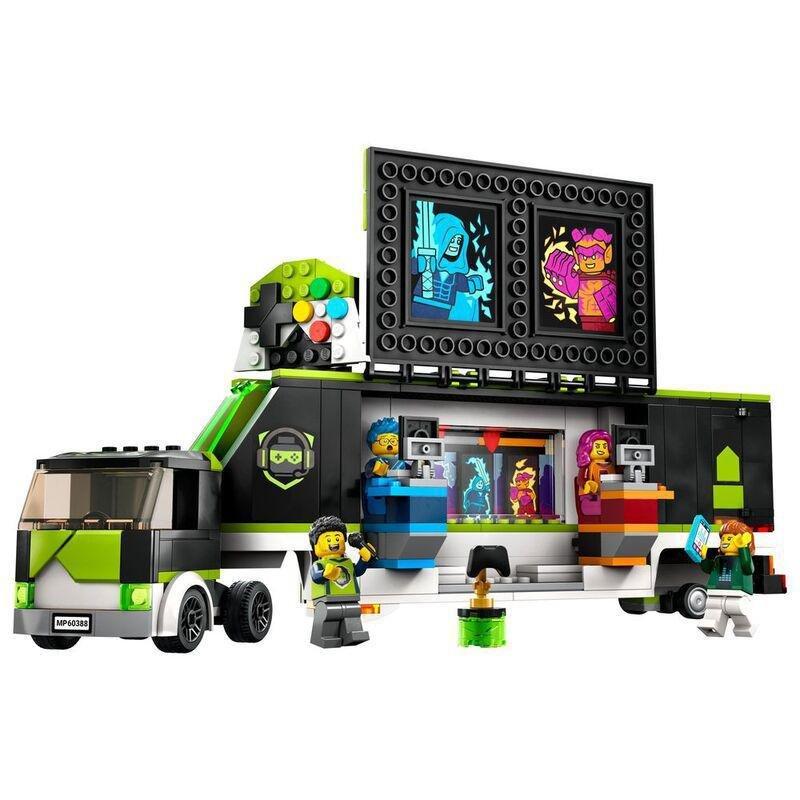 LEGO City Gaming Tournament Truck Building Toy Set 60388 (313 Pieces), , large image number 4