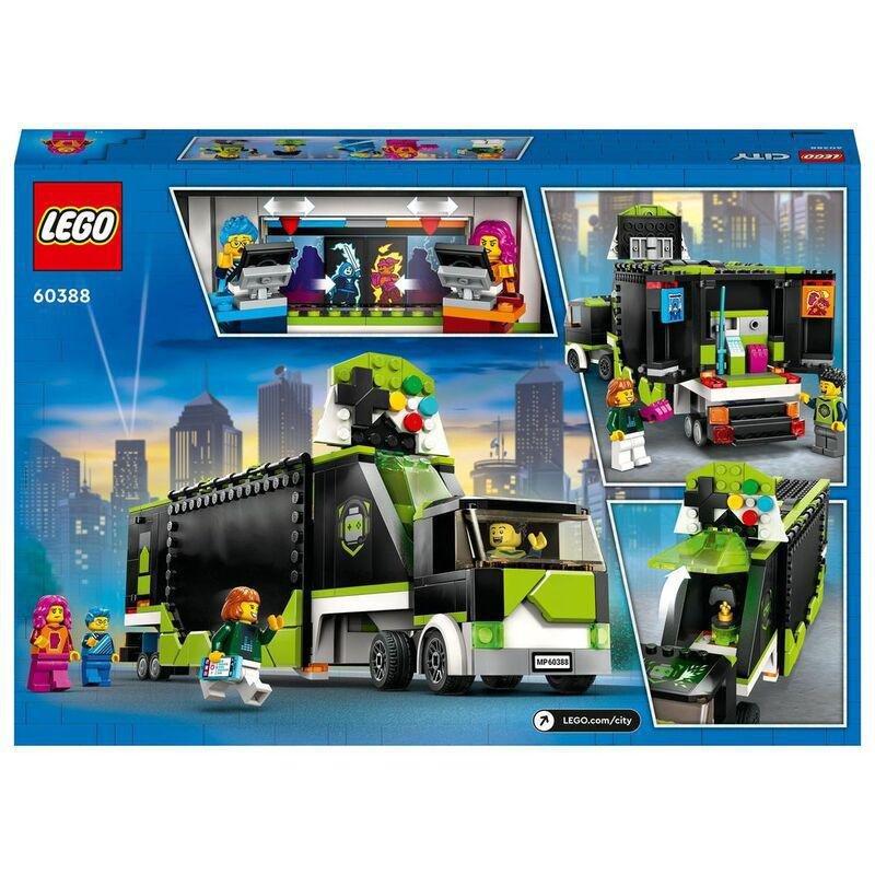LEGO City Gaming Tournament Truck Building Toy Set 60388 (313 Pieces), , large image number 6